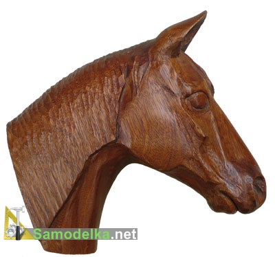 Как вырезать голову лошади из дерева