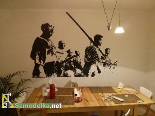 Настенные рисунки своими руками