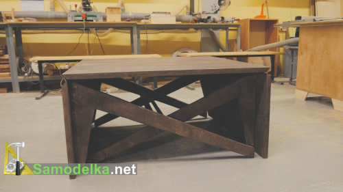 Складной стол своими руками из фанеры